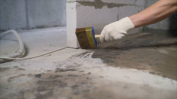 Crawl space vapor barrier installation in Stanwood, MI